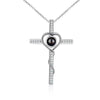 Personalized photo custom Cross Necklace