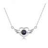 Personalized Customized Angel wings Necklace