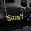 Hollow out Personalized name necklace