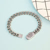 Personalized men's fashion denim bracelet