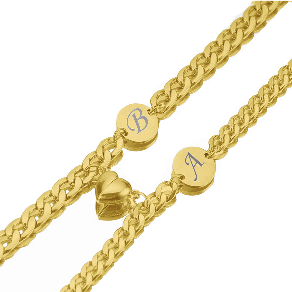 Personalized Couple Lettering Bracelet