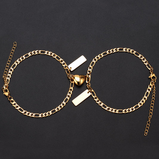 Personalized Lettering Couple Bracelet