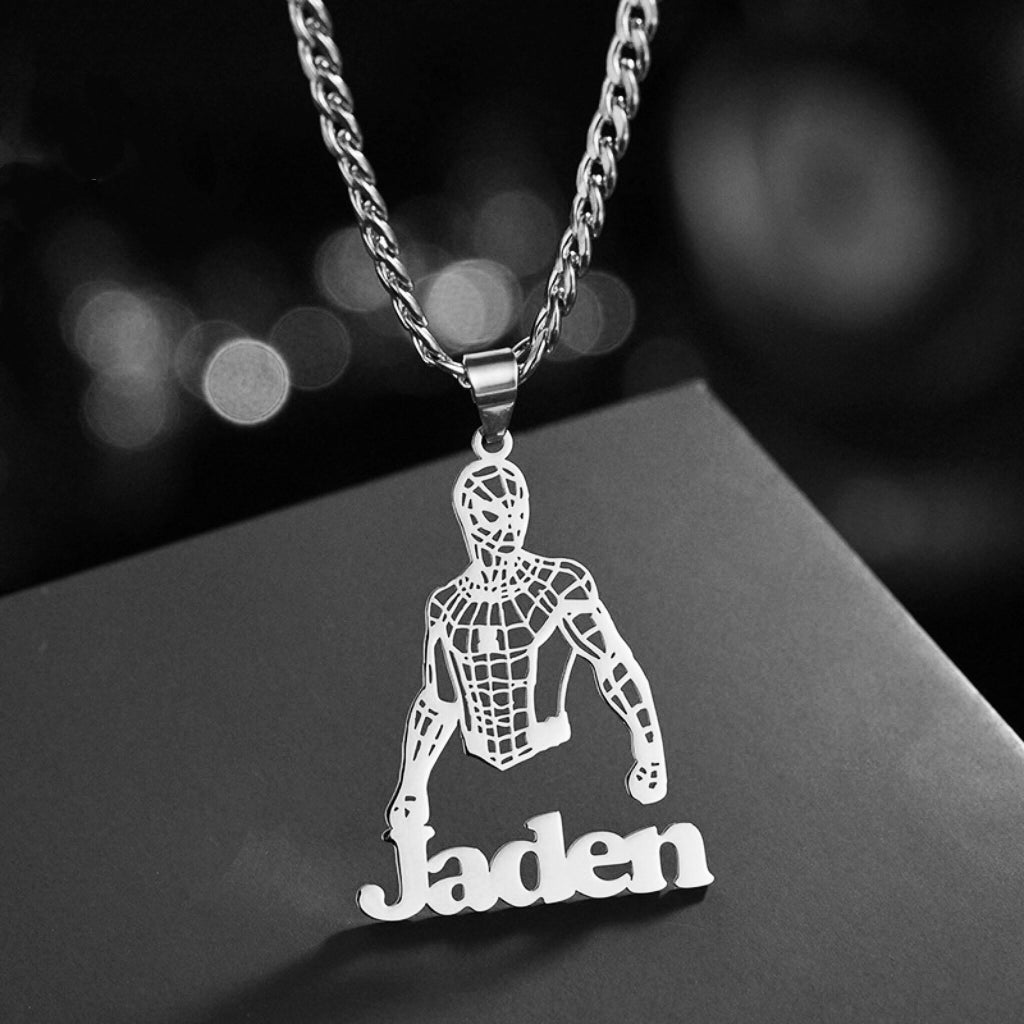 Personalized Anime Name Necklace