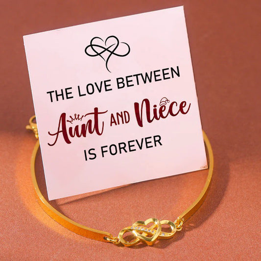 Eternal bond heart to Heart bracelet