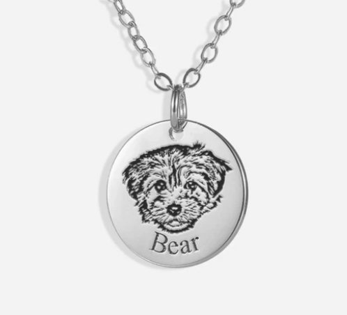 Personalized Pet Face Necklace