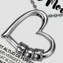 Stainless steels beads necklace
