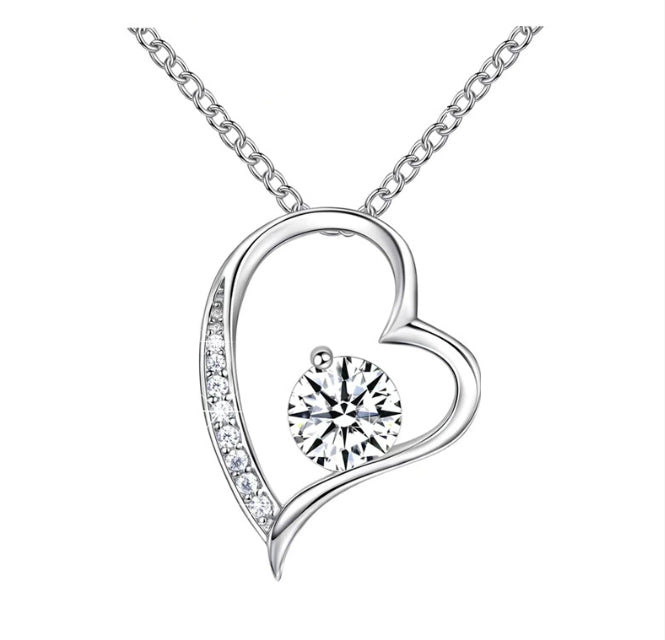 Love necklace gift for mom