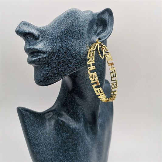 Customized Alphabet Earrings
