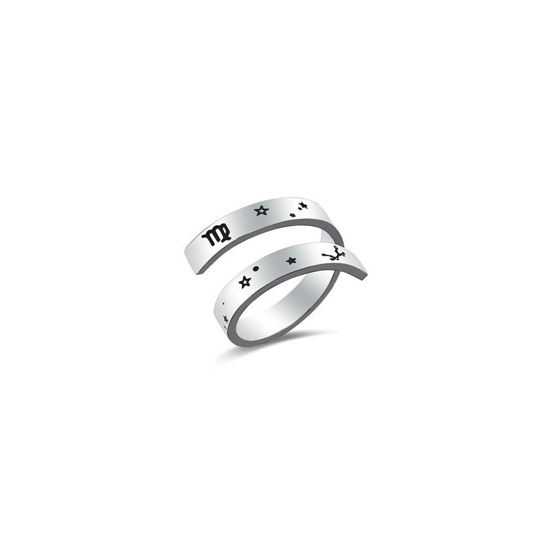 Twelve Zodiac Signs Ring