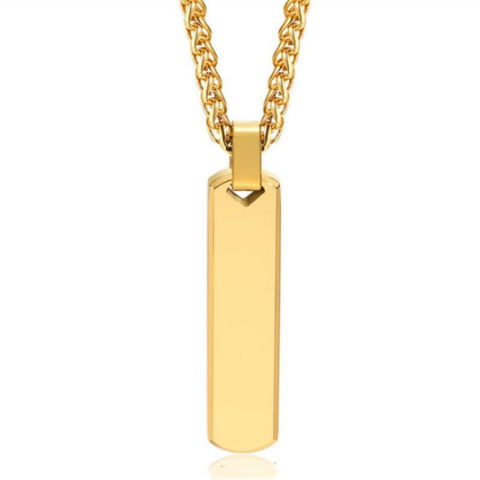 Personalized Bar Necklace