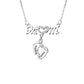 Custom Engraved Necklace Family Feet Mother's Day Gifts