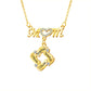 Custom Engraved Necklace Family Feet Mother's Day Gifts