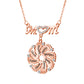 Custom Engraved Necklace Family Feet Mother's Day Gifts