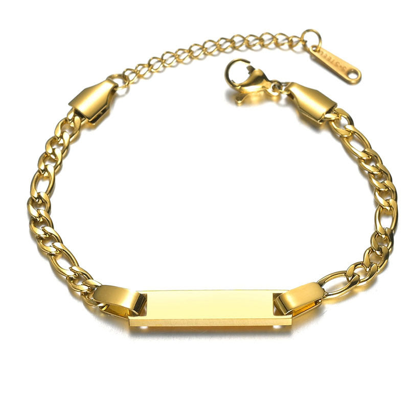 Personalize Baby Name Bracelet