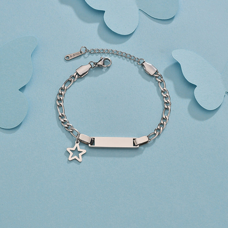Personalize Baby Name Bracelet