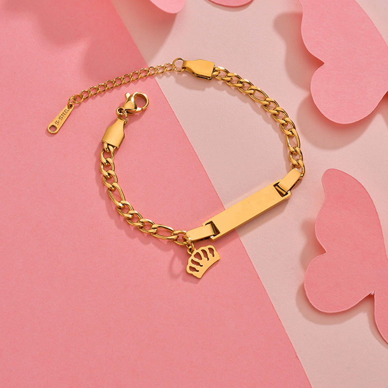 Personalize Baby Name Bracelet