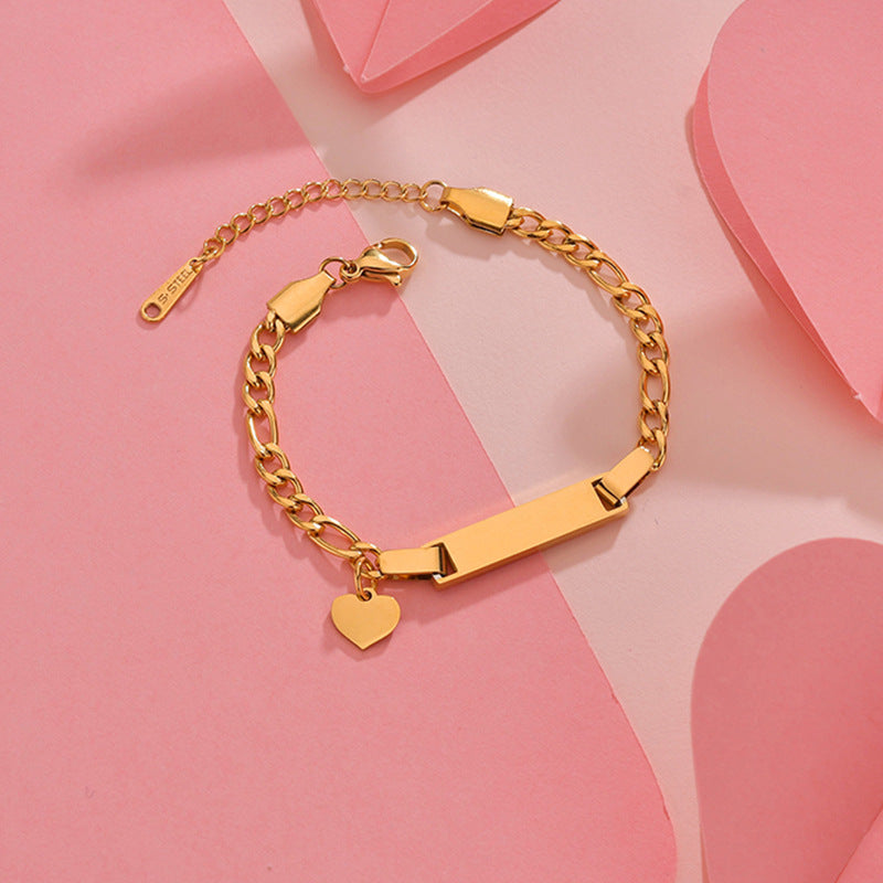 Personalize Baby Name Bracelet