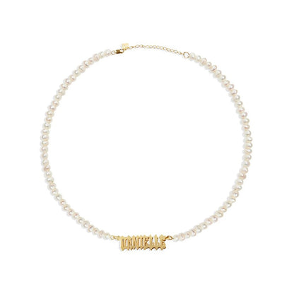 Personalized Abnormity Freshwater Pearl Necklace
