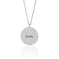 Custom Personalized Pet Portrait Name Necklaces