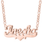 Personalised Double Layer Name Necklace