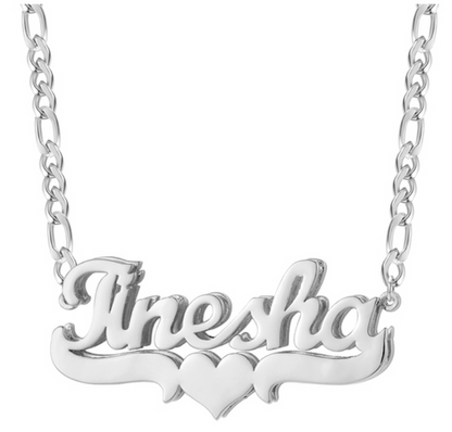 Personalised Double Layer Name Necklace