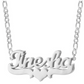 Personalised Double Layer Name Necklace