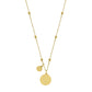 Personalized Birthday Flower Necklace