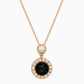Personalized  Petite Halo Photo Necklace