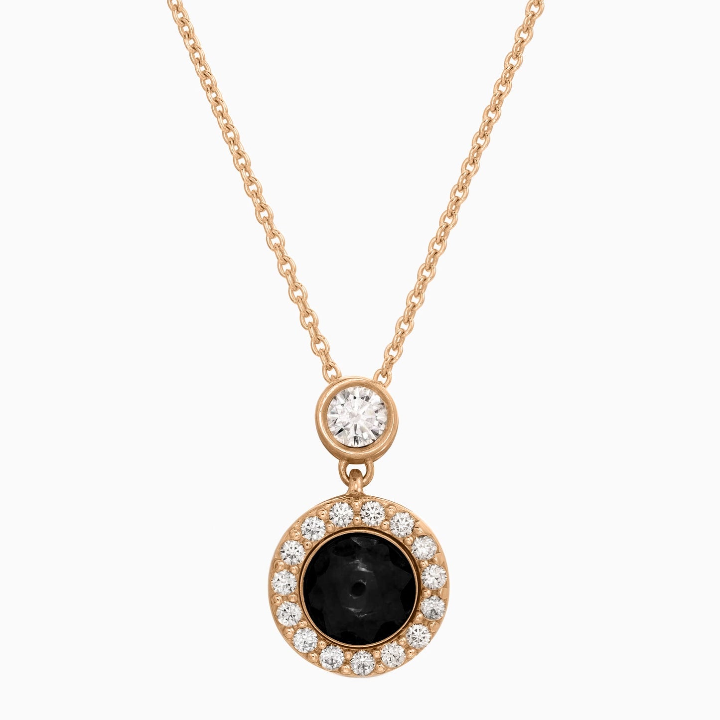 Personalized  Petite Halo Photo Necklace