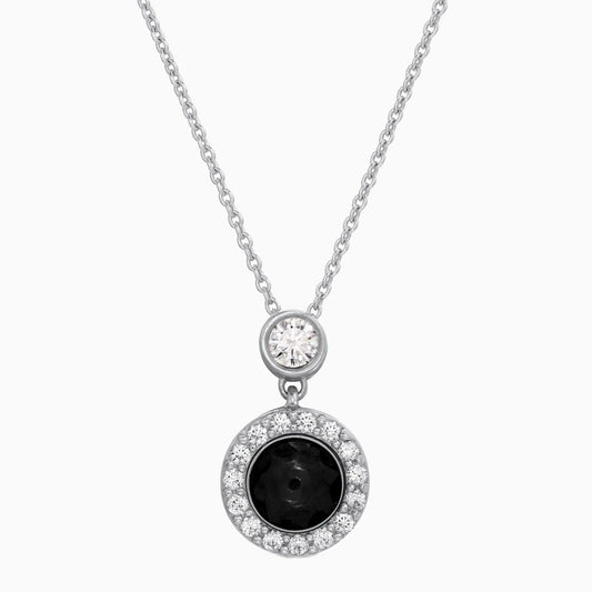 Personalized  Petite Halo Photo Necklace