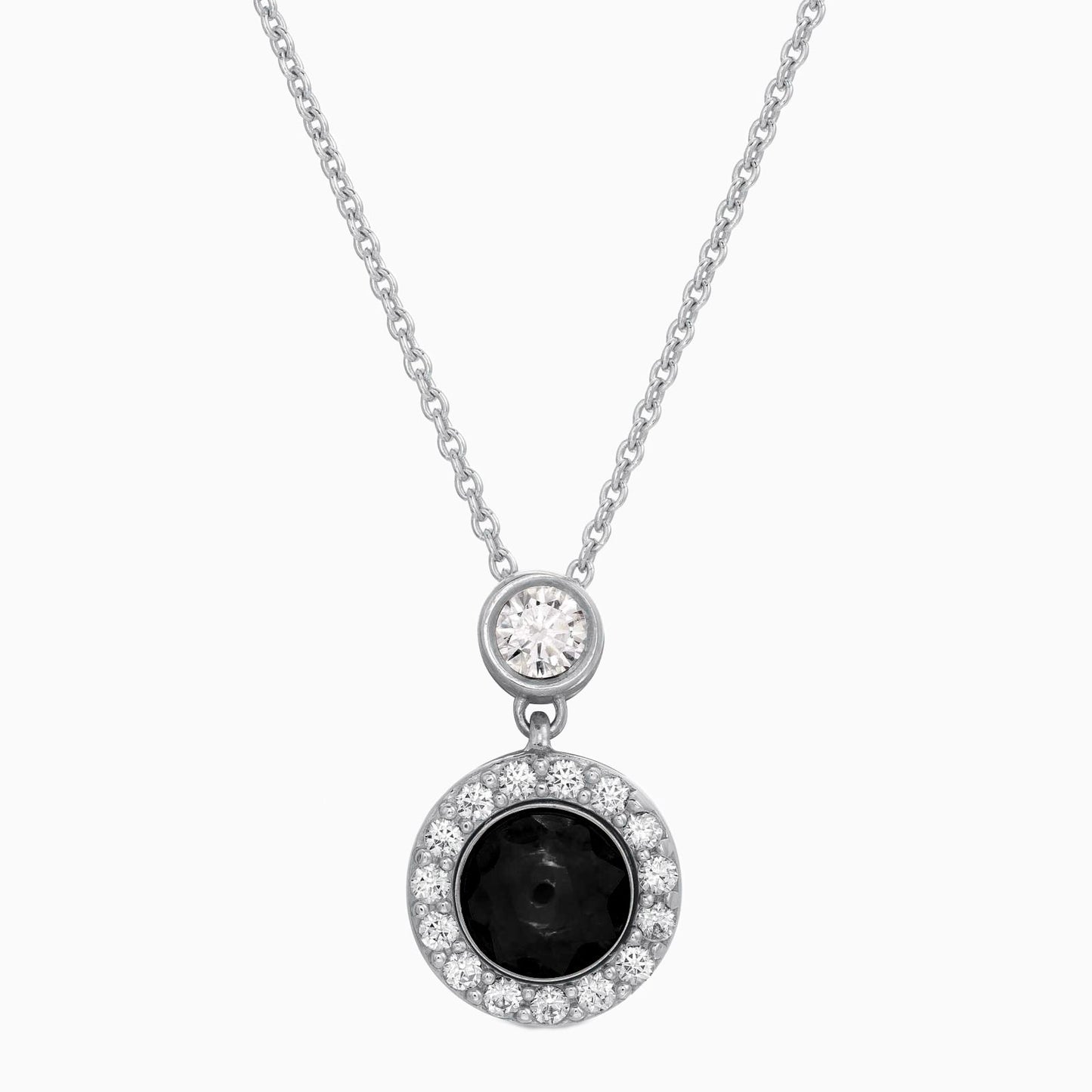 Personalized  Petite Halo Photo Necklace