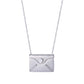 Personalized Envelope love letter necklace