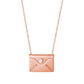 Personalized Envelope love letter necklace