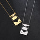 Personalized Envelope love letter necklace