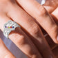 Personalized Birthstone Name Engraving Ring