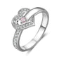 Personalized Birthstone Name Engraving Ring