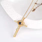 Personalized photo custom Cross Necklace