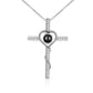 Personalized photo custom Cross Necklace