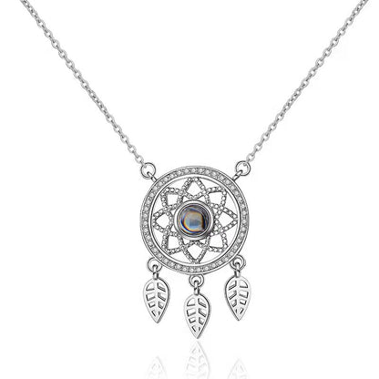 Dream Catcher Love Memory Projection Necklace