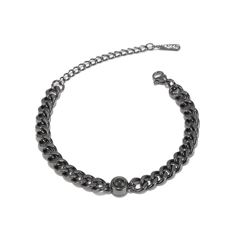 Personalized Cuban Projection Bracelet
