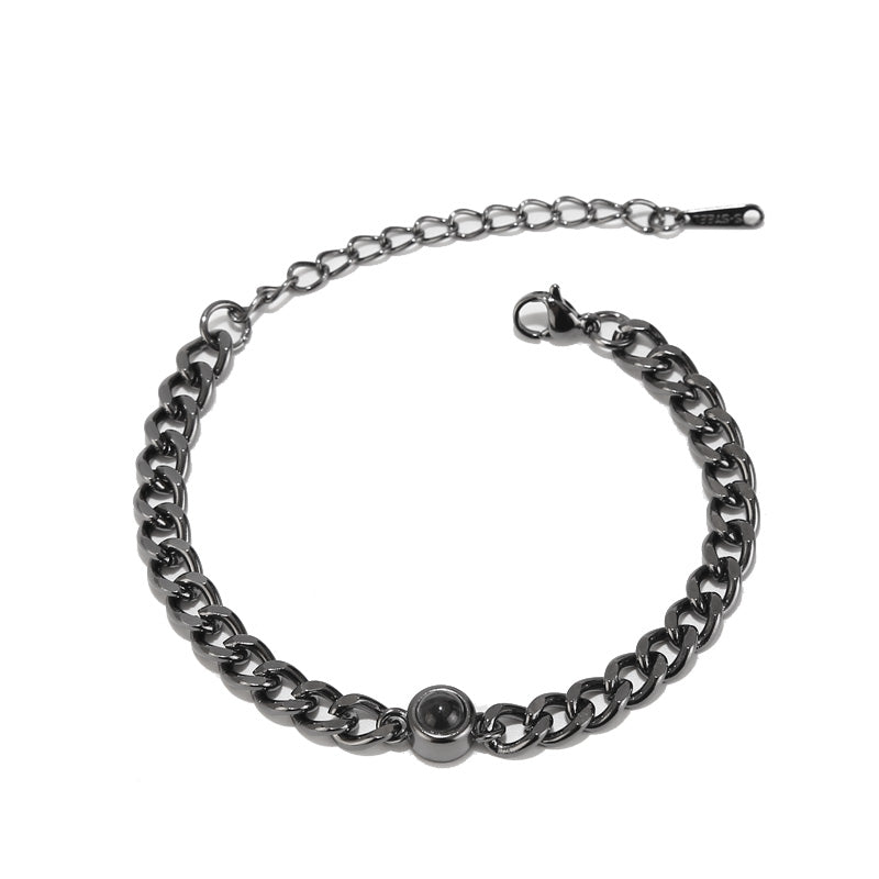 Personalized Cuban Projection Bracelet