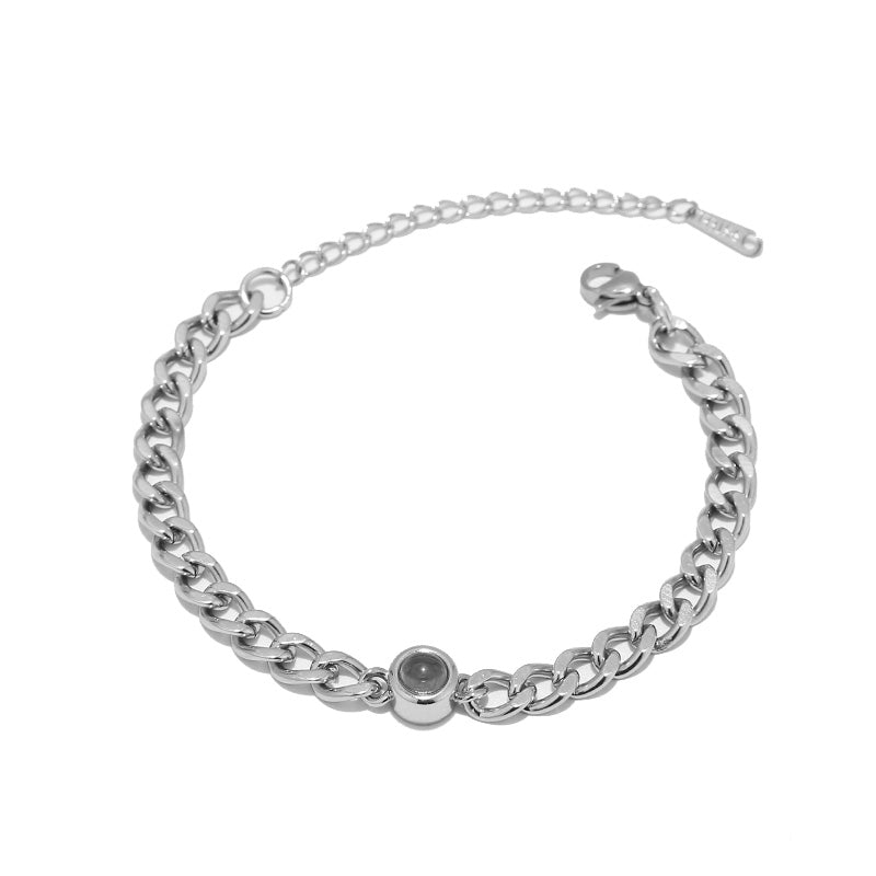 Personalized Cuban Projection Bracelet