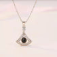 Personalized Diamond Set Photo Necklace