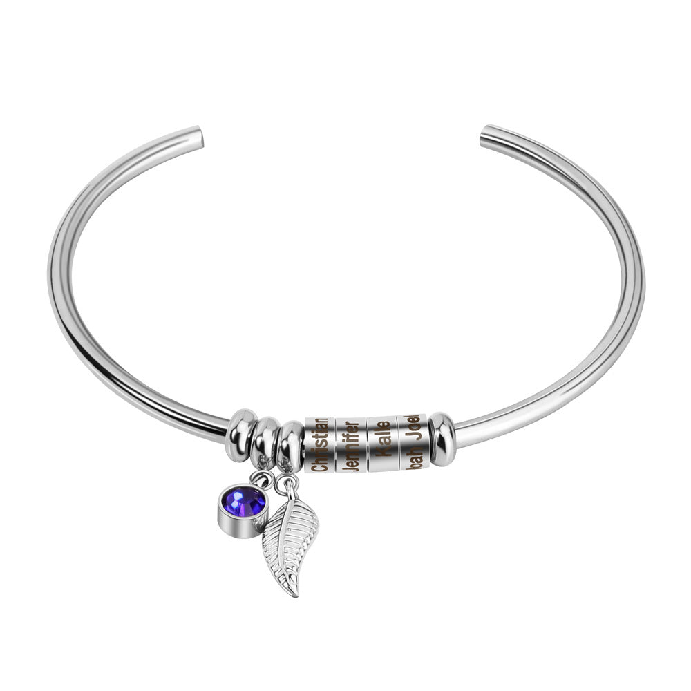 Personalized fashion lettering Bracelet
