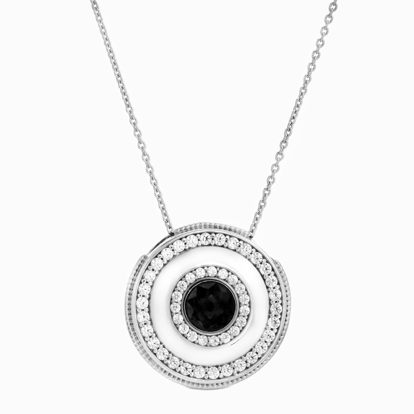 Personalized Halo Photo Necklace