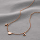 ONE HEART INITIAL NECKLACE