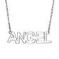 Hollow out Personalized name necklace