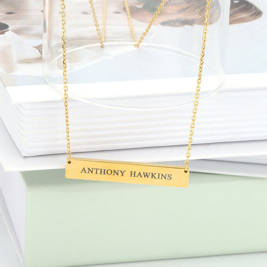 ROMAN NUMERAL DATE NECKLACE