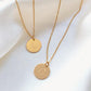 IDYLLE INITIAL GOLD-TONE NECKLACE