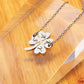 Personalized four-leaf clover name custom necklace